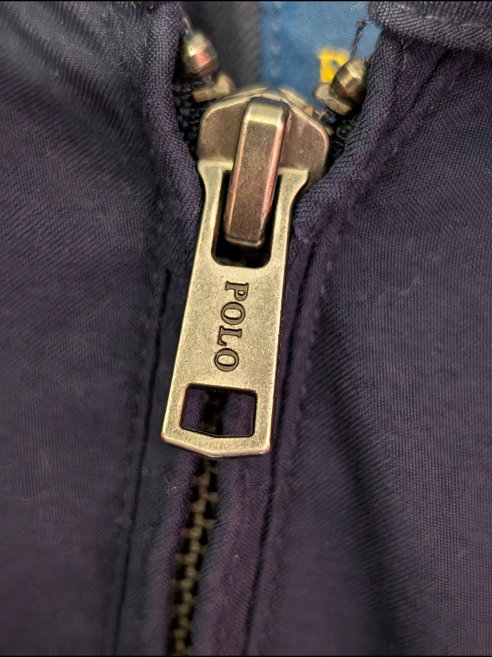 Polo by Ralph Lauren Navy Zip-Up Lightweight Jacket - Picture 6 of 13